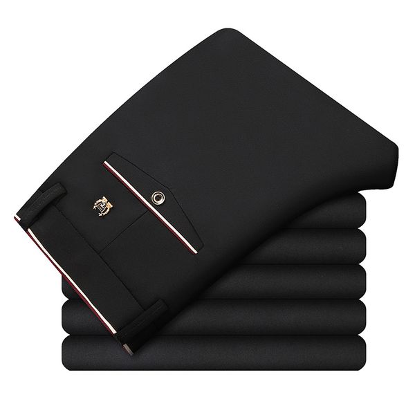 icpans men's suit pants summer spring stretch slim fit business formal dress pants male bkack wedding mens trousers of office, White;black
icpans men's suit pants summer spring stretch slim fit business formal dress pants male bkack wedding mens trousers of office, White;black