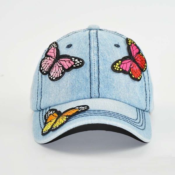 2018 new baseball cap women full colorful big butterfly hat denim bling rhinestone snapback cap casquette outdoors sun hat, Blue;gray
2018 new baseball cap women full colorful big butterfly hat denim bling rhinestone snapback cap casquette outdoors sun hat, Blue;gray