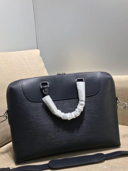 classic seller men's briefcases french designer handbags leather patchwork moire with detachable leather shoulder strap satchel
classic seller men's briefcases french designer handbags leather patchwork moire with detachable leather shoulder strap satchel