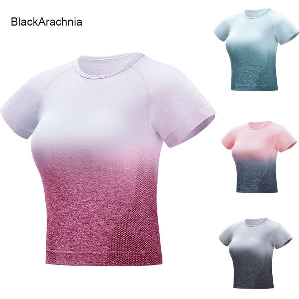 blackarachnia seamless yoga t-shirt fitness exercise workout sports t-shirts running sports yoga clothing t-shirt, White;red
blackarachnia seamless yoga t-shirt fitness exercise workout sports t-shirts running sports yoga clothing t-shirt, White;red