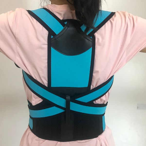soporte corrector de postura para niños ajustable en la parte superior de la espalda para soporte de clavÃcula, Black;blue
soporte corrector de postura para niños ajustable en la parte superior de la espalda para soporte de clavÃcula, Black;blue