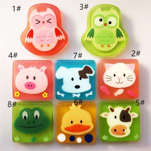 8 Designs Select Bath Soap Cute Creative Cartoon Animal Bath Body Works Silicone Portable Hand Soap 100g Skin Care For Children Dhl Shipping