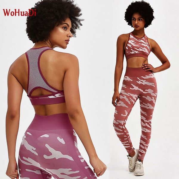 wohuadi women yoga sets vest bra +leggings pants fitness running clothes gym mesh patchwork camouflage slim yoga set
wohuadi women yoga sets vest bra +leggings pants fitness running clothes gym mesh patchwork camouflage slim yoga set