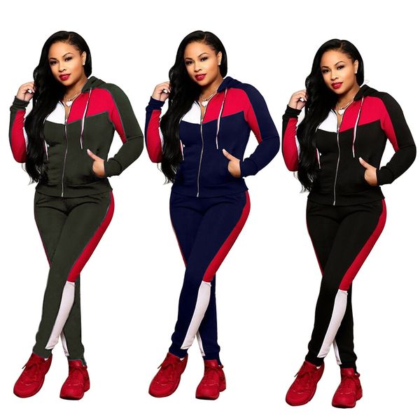 fashion women clothes 2pcs hooded suits long sleeved women zipper tracksuits famale club clothing fitness sets ing, Gray
fashion women clothes 2pcs hooded suits long sleeved women zipper tracksuits famale club clothing fitness sets ing, Gray