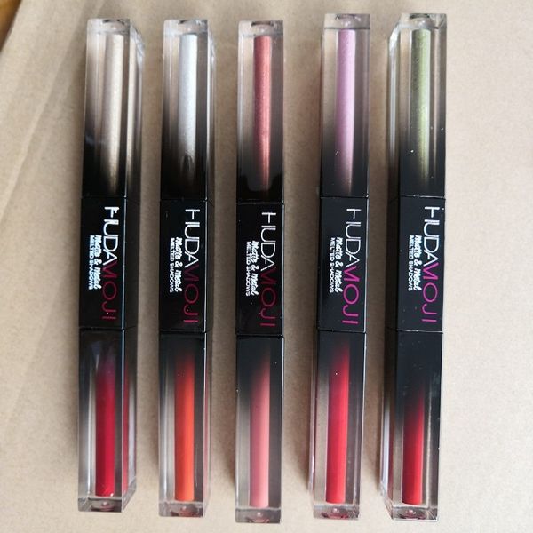 2019 New huda moji Beauty matte & metal melted shadows Eye Makeup Lip cosmetics Eyeshadow Lipgloss Liquid lipstick 5pcs sets 10 colors
2019 New huda moji Beauty matte & metal melted shadows Eye Makeup Lip cosmetics Eyeshadow Lipgloss Liquid lipstick 5pcs sets 10 colors
