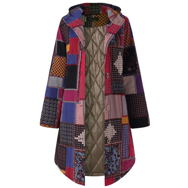 female jacket women hooded long sleeve vintage ladies fleece thicken coats button long coat autumn winter wool coat plus size, Black
female jacket women hooded long sleeve vintage ladies fleece thicken coats button long coat autumn winter wool coat plus size, Black
