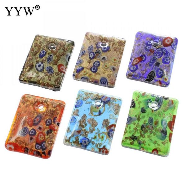 pendants inner flower lampworked glass for necklace diy famous jewelry accessories charms gold sand mixed colors 34x45x9mm, Black
pendants inner flower lampworked glass for necklace diy famous jewelry accessories charms gold sand mixed colors 34x45x9mm, Black