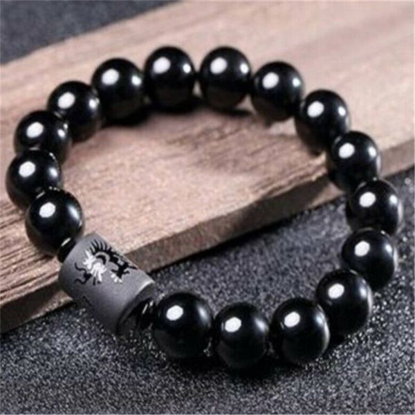 fashion lover bracelet handmade dragon & phoenix black obsidian anti-swelling fashion
fashion lover bracelet handmade dragon & phoenix black obsidian anti-swelling fashion
