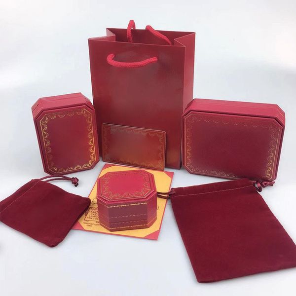 jewelry sets box red ca letter necklace bracelet earrings ring sets box dust bag gift bag (match the store items sales,not sold individual, Black;white
jewelry sets box red ca letter necklace bracelet earrings ring sets box dust bag gift bag (match the store items sales,not sold individual, Black;white