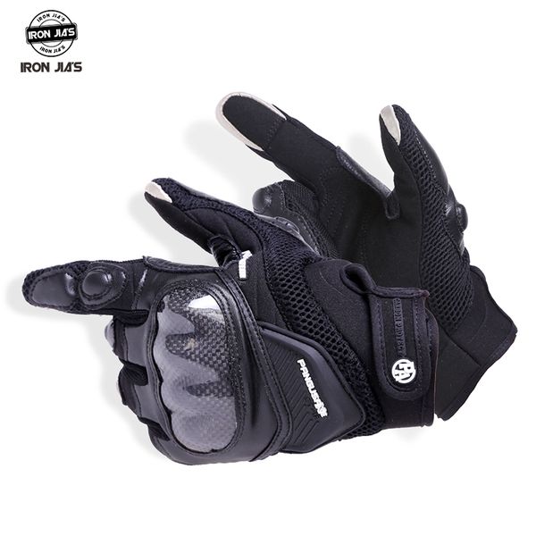 carbon fiber motorcycle gloves leather upgrade touch screen breathable full finger protective racing motorbike glove moto guante, Black
carbon fiber motorcycle gloves leather upgrade touch screen breathable full finger protective racing motorbike glove moto guante, Black