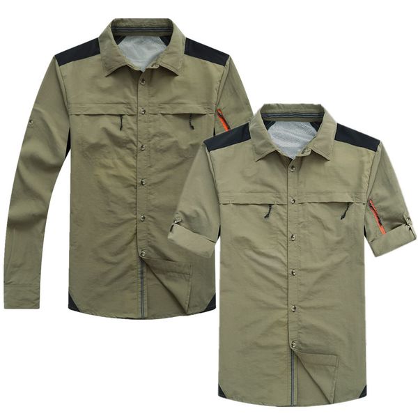 men's hiking shirts spring/summer quick dry breathable outdoor mountain camping climbing fishing long sleeve shirts cyf091, Gray;blue
men's hiking shirts spring/summer quick dry breathable outdoor mountain camping climbing fishing long sleeve shirts cyf091, Gray;blue