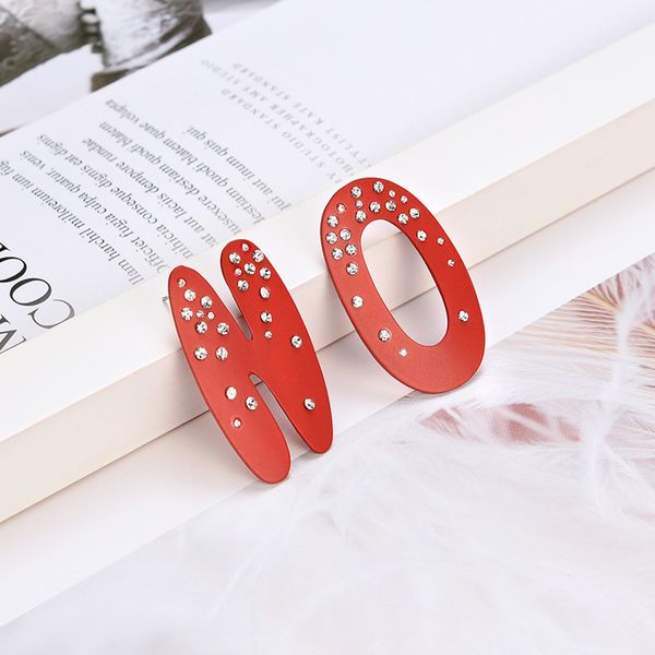 nj trendy female letter shaped drop earrings for women red black rhinestone acrylic dangle earring in party for christmas gift, Silver
nj trendy female letter shaped drop earrings for women red black rhinestone acrylic dangle earring in party for christmas gift, Silver