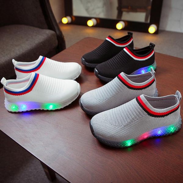 children kid baby girls boys mesh led luminous toddler run sneakers casual soft sole breathable pu fashion sports shoes 2020 new, Black
children kid baby girls boys mesh led luminous toddler run sneakers casual soft sole breathable pu fashion sports shoes 2020 new, Black