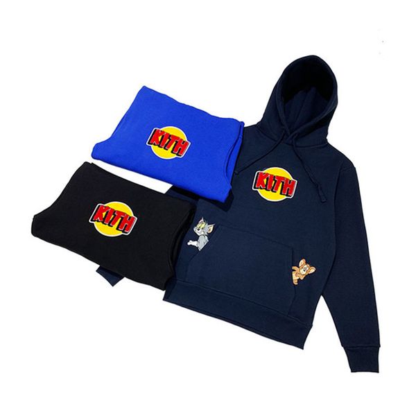 19SS Kith X Tom & Jerry LS Cheese Tee Long Sleeve Hoodies Cat And Mouse Printing Pullover Cartoon Sweater Street T-shirt HFLSWY286
19SS Kith X Tom & Jerry LS Cheese Tee Long Sleeve Hoodies Cat And Mouse Printing Pullover Cartoon Sweater Street T-shirt HFLSWY286