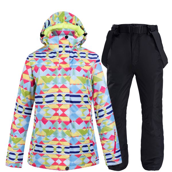 30 winter ski suits women ski jacket + pants snow warm waterproof windproof snowboard women suits
30 winter ski suits women ski jacket + pants snow warm waterproof windproof snowboard women suits
