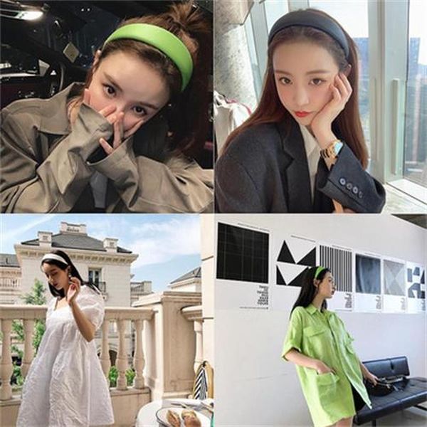 korean pu headband fashion solid color wide hairbands for women girls hair accessories, Golden;white
korean pu headband fashion solid color wide hairbands for women girls hair accessories, Golden;white