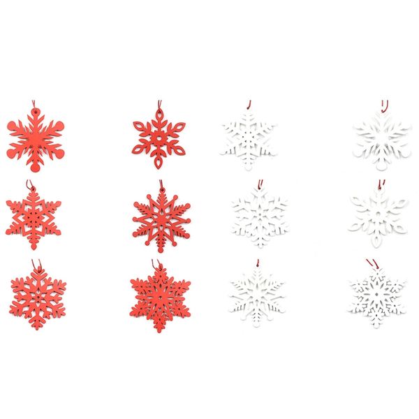 6pcs diy white&red snowflakes christmas wooden pendants ornaments for xmas tree ornaments christmas party decorations kids gift
6pcs diy white&red snowflakes christmas wooden pendants ornaments for xmas tree ornaments christmas party decorations kids gift