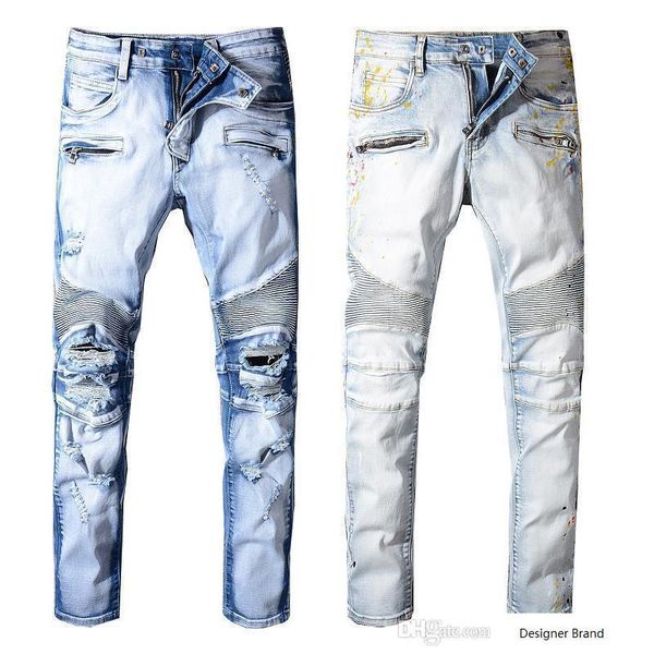 2019 balman fashion new mens biker jeans motorcycle slim fit washed blue moto denim skinny elastic pants joggers for men jeans
2019 balman fashion new mens biker jeans motorcycle slim fit washed blue moto denim skinny elastic pants joggers for men jeans