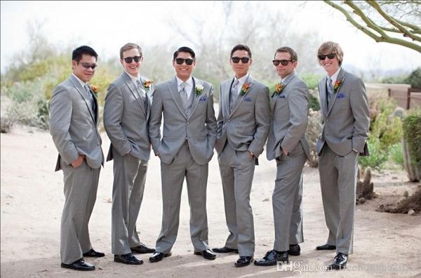 handsome light grey groom tuxedos peak lapel two button men wedding dress popular men business prom collective suit(jacket+pants+vest, White;black
handsome light grey groom tuxedos peak lapel two button men wedding dress popular men business prom collective suit(jacket+pants+vest, White;black