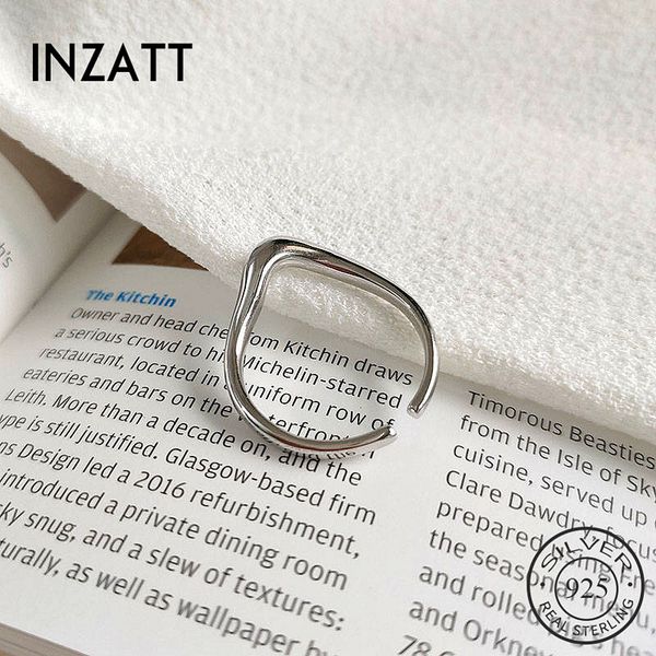 inzareal 925 sterling silver irregular geometric resizable ring for fashion women fine jewelry minimalist accessories 2019 gift, Golden;silver
inzareal 925 sterling silver irregular geometric resizable ring for fashion women fine jewelry minimalist accessories 2019 gift, Golden;silver