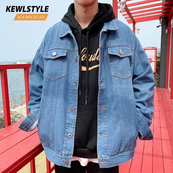 mens denim jackets korean clothes jean jacket men coats male hip hop streetwear 2019 autumn winter outerwear jk25, Black;brown
mens denim jackets korean clothes jean jacket men coats male hip hop streetwear 2019 autumn winter outerwear jk25, Black;brown