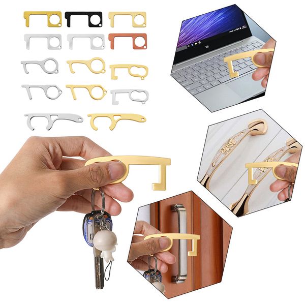 various styles of metal door opener key ring pendant anti-contact anti-touch key can be used as bottle opener xd23492
various styles of metal door opener key ring pendant anti-contact anti-touch key can be used as bottle opener xd23492