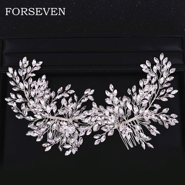 design crystal rhinestone hair comb wedding hair accessories double combs for bride crystal rhinestone headband, Golden;white
design crystal rhinestone hair comb wedding hair accessories double combs for bride crystal rhinestone headband, Golden;white