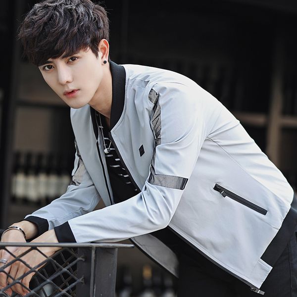 2019 slim fit stand jackets male fashion windbreaker coat coat cotton solid casual jacket men size m-4xl men jacket, Black;brown
2019 slim fit stand jackets male fashion windbreaker coat coat cotton solid casual jacket men size m-4xl men jacket, Black;brown