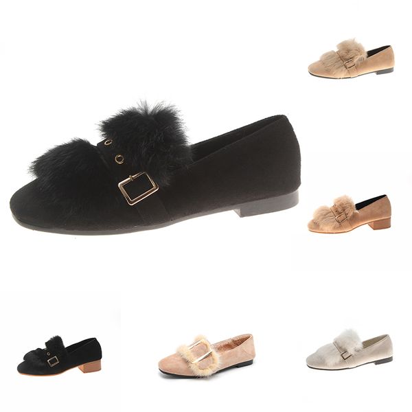 2020 new women s vintage casual leather mid-heeled shoes with fluffy feather brown black gray outdoor walking shoes main9
2020 new women s vintage casual leather mid-heeled shoes with fluffy feather brown black gray outdoor walking shoes main9