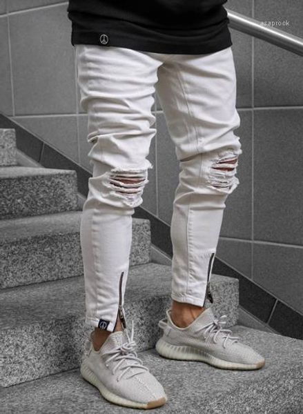 jeans fashion summer zipper casual pencil pants skinny mid waist jeans mens clothes mens white ripped, Blue
jeans fashion summer zipper casual pencil pants skinny mid waist jeans mens clothes mens white ripped, Blue