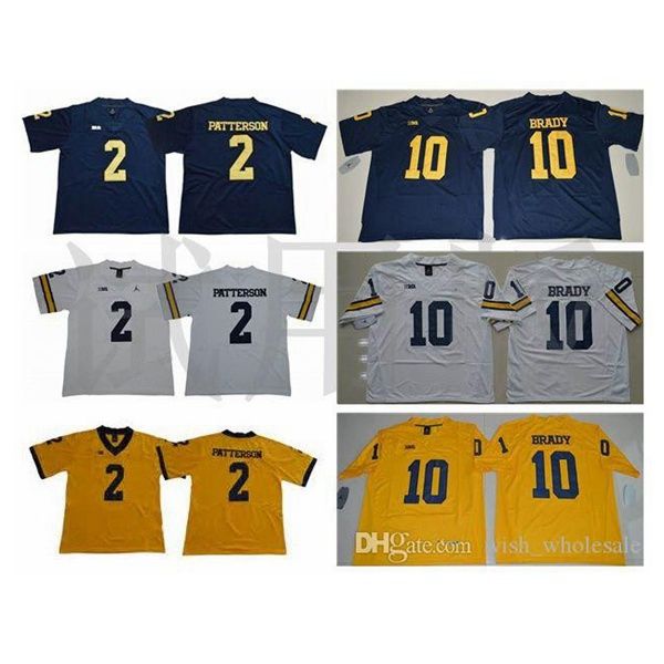 4 jim harbaugh 5 jabrill peppers 10 tom brady 2 shea patterson 21 desmond howard football college jerseys stitched custom, Black
4 jim harbaugh 5 jabrill peppers 10 tom brady 2 shea patterson 21 desmond howard football college jerseys stitched custom, Black