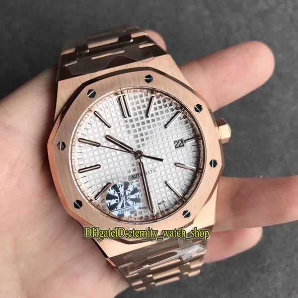 version jf v5 royal series 15400or.oo.1220or.02 white dial cal.3120 automatic mens watch rose gold 904l steel case sport watches, Slivery;brown
version jf v5 royal series 15400or.oo.1220or.02 white dial cal.3120 automatic mens watch rose gold 904l steel case sport watches, Slivery;brown