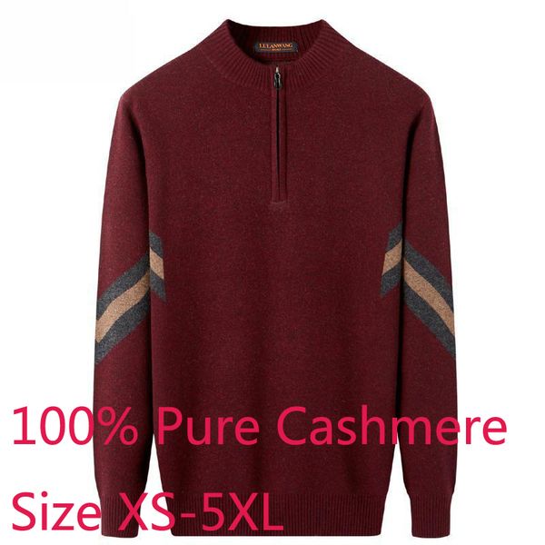 new 100% pure cashmere men zipper half neck thickening knitted sweater winter sweatercoat casual plus size xs-5xl, White;black
new 100% pure cashmere men zipper half neck thickening knitted sweater winter sweatercoat casual plus size xs-5xl, White;black