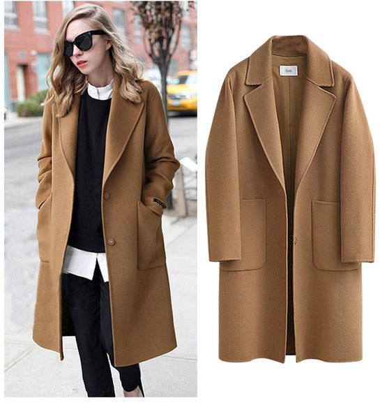 women coats oversize outwear jackets overcoats ladies woman coat casual warm elegant long sleeve female coats 2019 autumn winter plus size, Black
women coats oversize outwear jackets overcoats ladies woman coat casual warm elegant long sleeve female coats 2019 autumn winter plus size, Black