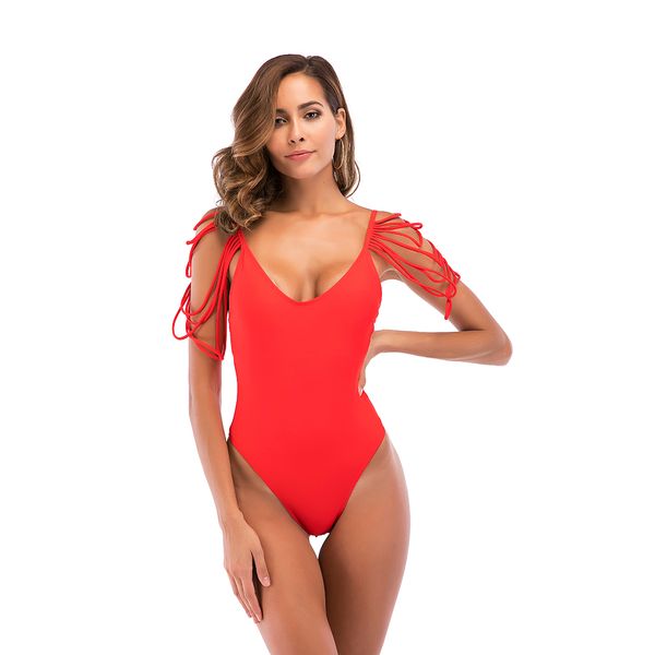 bikini set swimsuit swimwear beachwear one piece shoulder strap fringe solid bathing summer swim suit monokini
bikini set swimsuit swimwear beachwear one piece shoulder strap fringe solid bathing summer swim suit monokini