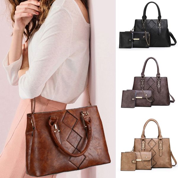 3pcs women's retro crossbody bags solid color three-piece leather shoulder bag purse totes handbag casual women messenger bag
3pcs women's retro crossbody bags solid color three-piece leather shoulder bag purse totes handbag casual women messenger bag
