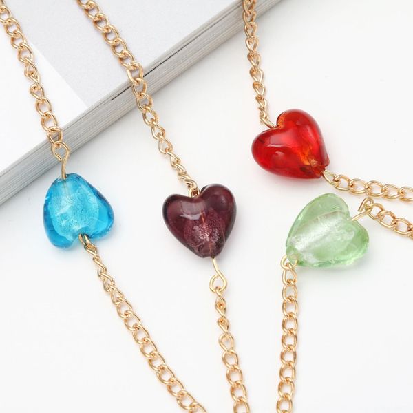 heart color glazed presbyopic beads glasses chain presbyopic glasses anti-lost chain, Blue
heart color glazed presbyopic beads glasses chain presbyopic glasses anti-lost chain, Blue
