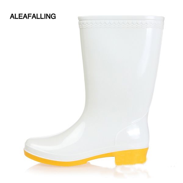 aleafalling thicken waterproof rain boots waterproof winter shoes women rain girl's water rubber boots labor botas, Black
aleafalling thicken waterproof rain boots waterproof winter shoes women rain girl's water rubber boots labor botas, Black
