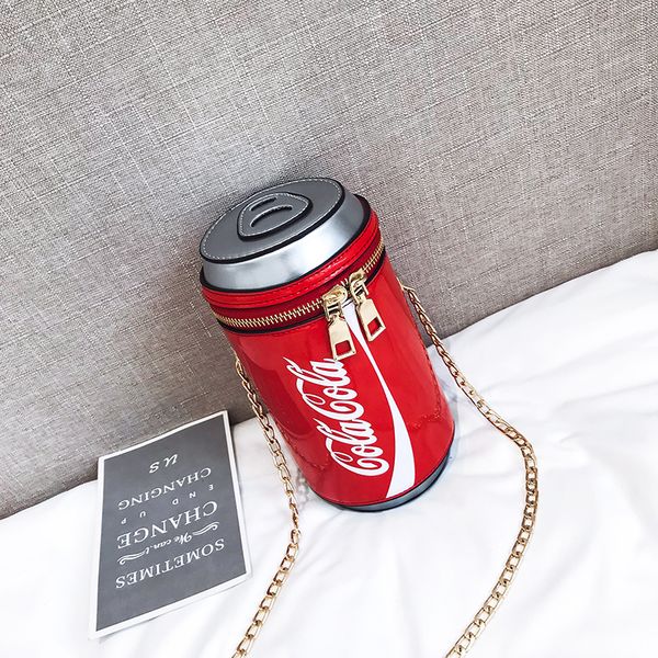 new cartoon cute women bag creative personality funny cola bottle shoulder bag fashion wild chain soft novelty pu female
new cartoon cute women bag creative personality funny cola bottle shoulder bag fashion wild chain soft novelty pu female