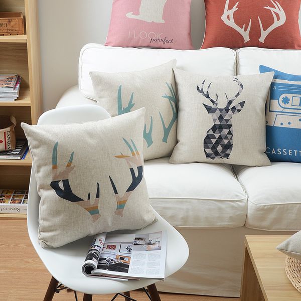 nordic lumbar pad cushion cover bluewhite decorative home textile modern throw almohada soft seat linen antlers pillowcase
nordic lumbar pad cushion cover bluewhite decorative home textile modern throw almohada soft seat linen antlers pillowcase