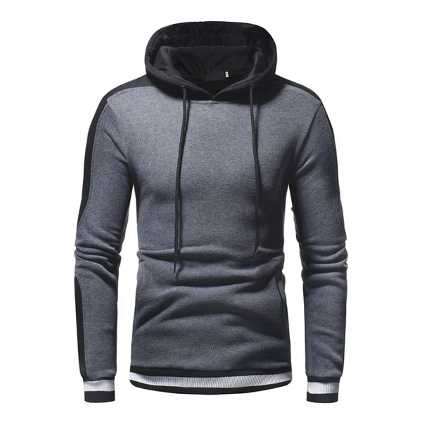 plus size men's hoodies tracksuit 2018 autumn winter personalized cuff hooded sweatshirt long sleeve zip slim coat male jacket, Black
plus size men's hoodies tracksuit 2018 autumn winter personalized cuff hooded sweatshirt long sleeve zip slim coat male jacket, Black
