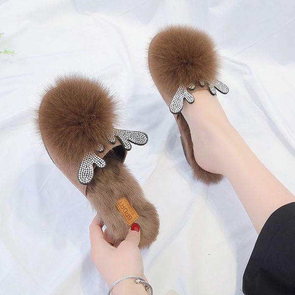 spring auitumn home shoes women house slippers warm faux fur ladies soft plush furry female slides fashion shoes jjj4, Black
spring auitumn home shoes women house slippers warm faux fur ladies soft plush furry female slides fashion shoes jjj4, Black