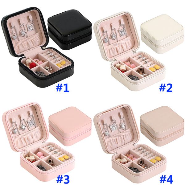 pu single layer storage jewelry box earrings rings necklaces storage boxes creative portable travel multi function cases hh9-2661
pu single layer storage jewelry box earrings rings necklaces storage boxes creative portable travel multi function cases hh9-2661