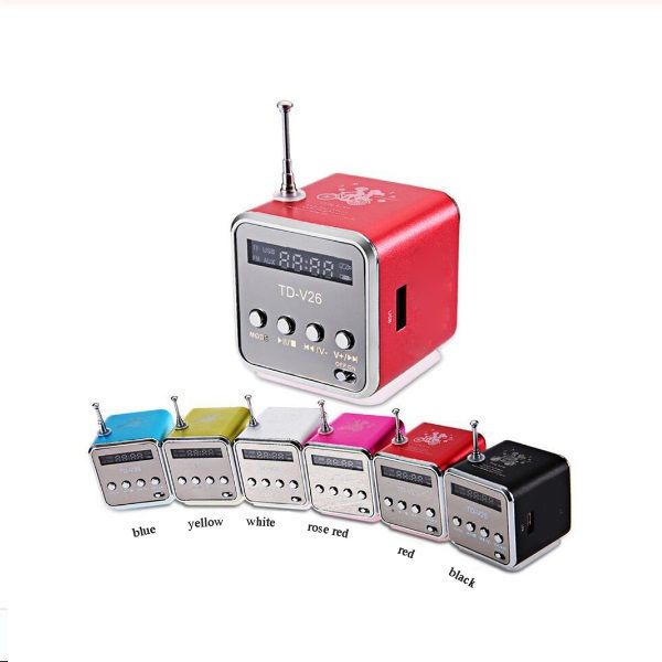 bluetooth speakers td-v26 mini speaker portable digital lcd sound micro sd tf fm radio music stereo loudspeaker for lapmobile phone mp3
bluetooth speakers td-v26 mini speaker portable digital lcd sound micro sd tf fm radio music stereo loudspeaker for lapmobile phone mp3