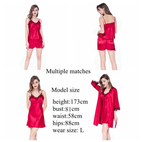 ил's song faux женин silk ала 4 sexy пижама набоѬ кѬђжево линг оѬ лео robe пижам, Black;red
ил's song faux женин silk ала 4 sexy пижама набоѬ кѬђжево линг оѬ лео robe пижам, Black;red