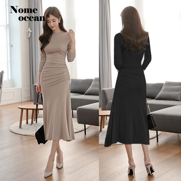 elegant swing sweep ruffle midi dresses mermaid female long sleeve dress 2019 autumn and winter women dresses m19112204, Black;gray
elegant swing sweep ruffle midi dresses mermaid female long sleeve dress 2019 autumn and winter women dresses m19112204, Black;gray