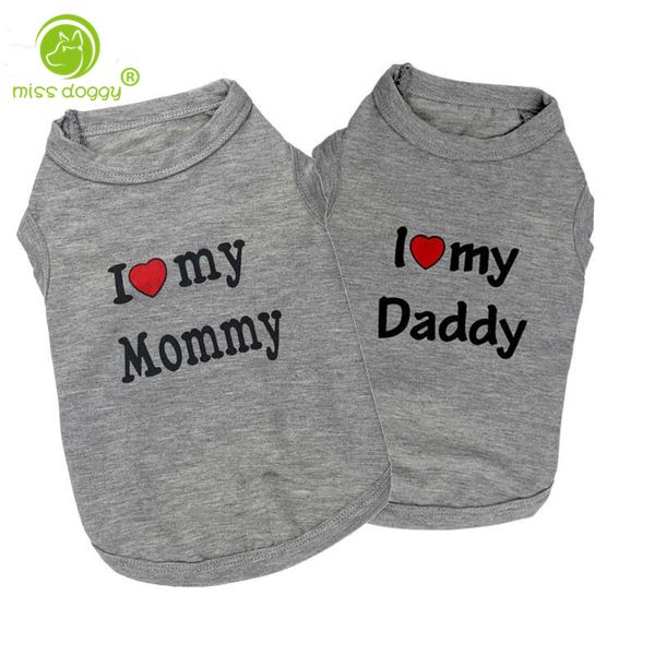 selling summer dog vest shirt clothes coat pet cat puppy 100%cotton vests i love my daddy mommy clothing for dogs costumes
selling summer dog vest shirt clothes coat pet cat puppy 100%cotton vests i love my daddy mommy clothing for dogs costumes