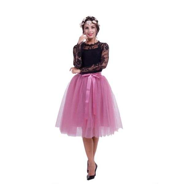 women's girls skirts fashion elegent solid mesh pleated mesh tulle skirt ladies high waist dance skirt faldas jupe femmle 2020, Black
women's girls skirts fashion elegent solid mesh pleated mesh tulle skirt ladies high waist dance skirt faldas jupe femmle 2020, Black