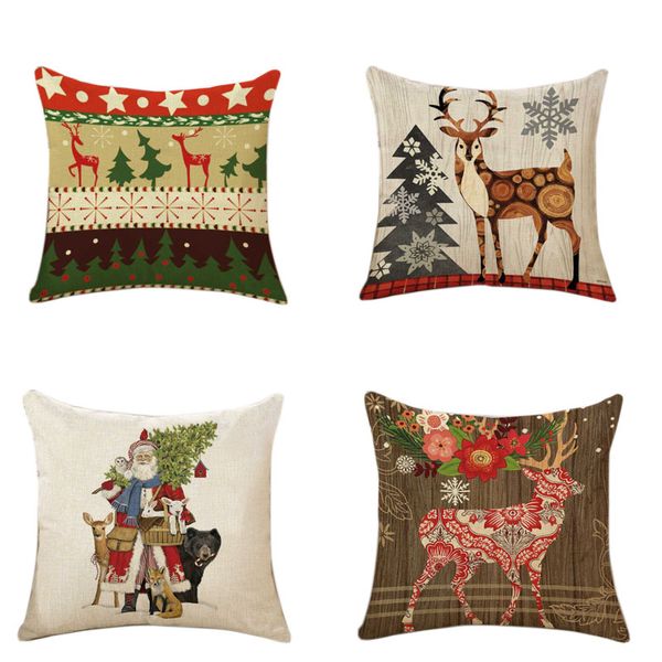 wholesale home sofa decor square pillowcase throw pillow covers cotton linen decorative square pillowcase elk reindeer cushion cover
wholesale home sofa decor square pillowcase throw pillow covers cotton linen decorative square pillowcase elk reindeer cushion cover