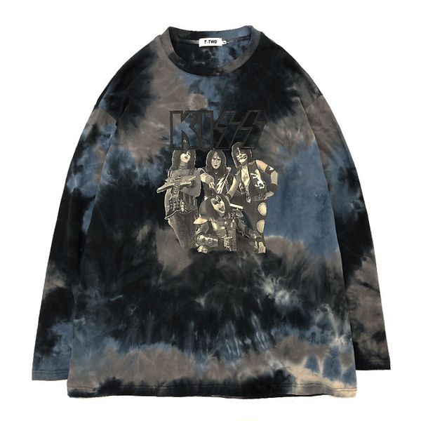 mens womens long-sleeved tshirt streetwear fashion style printing loose tee for men and women asian size m-xl, White;black
mens womens long-sleeved tshirt streetwear fashion style printing loose tee for men and women asian size m-xl, White;black